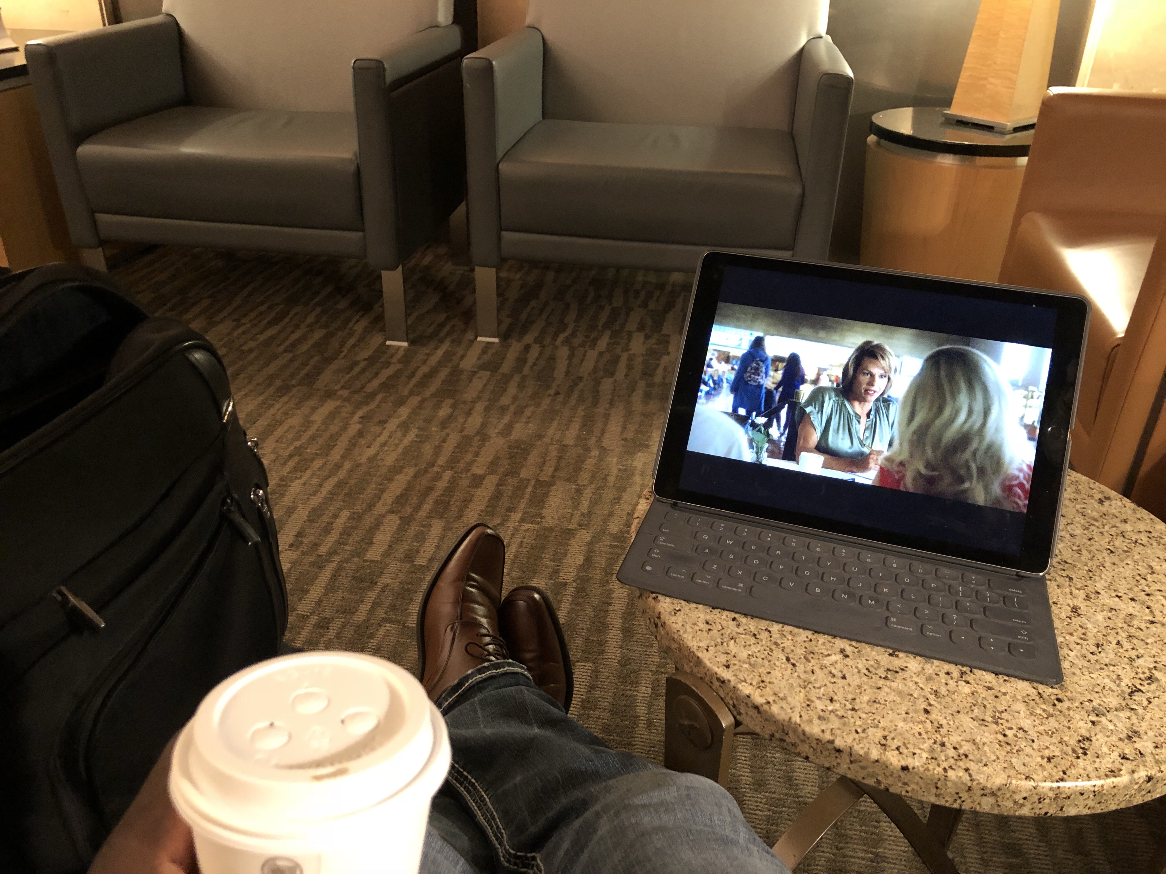 Headed back…